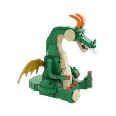 497PCS Cute Dragon MOC Building Block Bricks |MocPixel