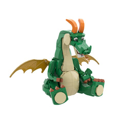 497PCS Cute Dragon MOC Building Block Bricks |MocPixel