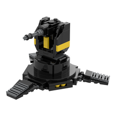 182PCS A/G-16 Gatling Sentry - Divers of Hell MOC Building Block Bricks |MocPixel