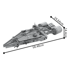 1509PCS Rquitens Class Light Cruiser MOC Building Block Bricks |MocPixel