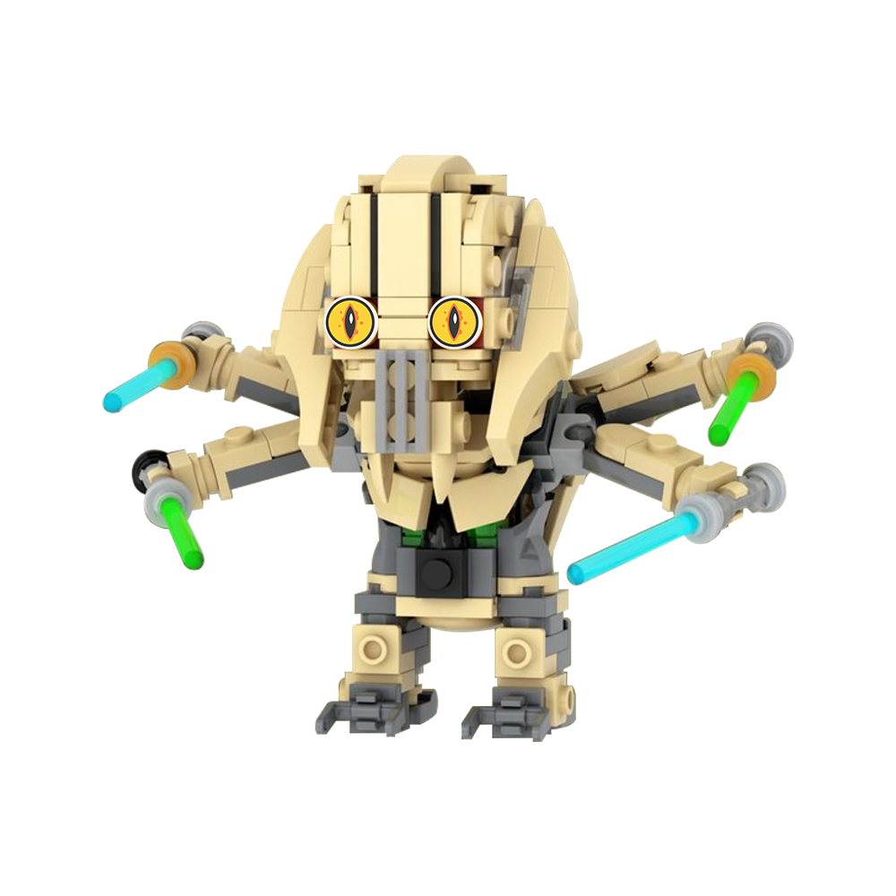 211PCS General Grievous Brickheadz War of Clone MOC Building Block Bricks |MocPixel