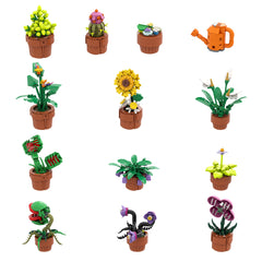 Small Potted Plants Series MOC Building Block Bricks |MocPixel