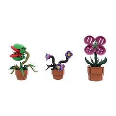 Small Potted Plants Series MOC Building Block Bricks |MocPixel