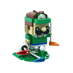 129PCS Luigi (Golf Editon) MOC Building Block Bricks |MocPixel
