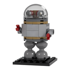 56PCS Retro Robot MOC Building Block Bricks |MocPixel