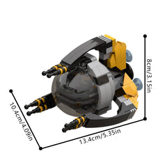 350PCS The Stinger MOC Building Block Bricks |MocPixel