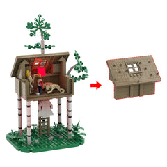 460PCS Heraditary Tree House MOC Building Block Bricks |MocPixel