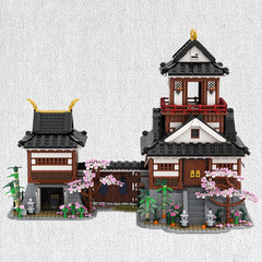 2840PCS Japanese Samurai Castle MOC Building Block Bricks |MocPixel