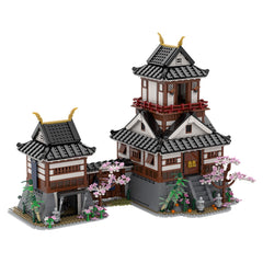 2840PCS Japanese Samurai Castle MOC Building Block Bricks |MocPixel
