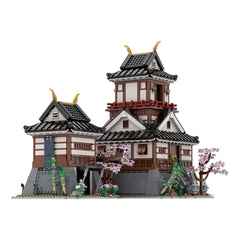 2840PCS Japanese Samurai Castle MOC Building Block Bricks |MocPixel