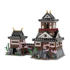 2840PCS Japanese Samurai Castle MOC Building Block Bricks |MocPixel