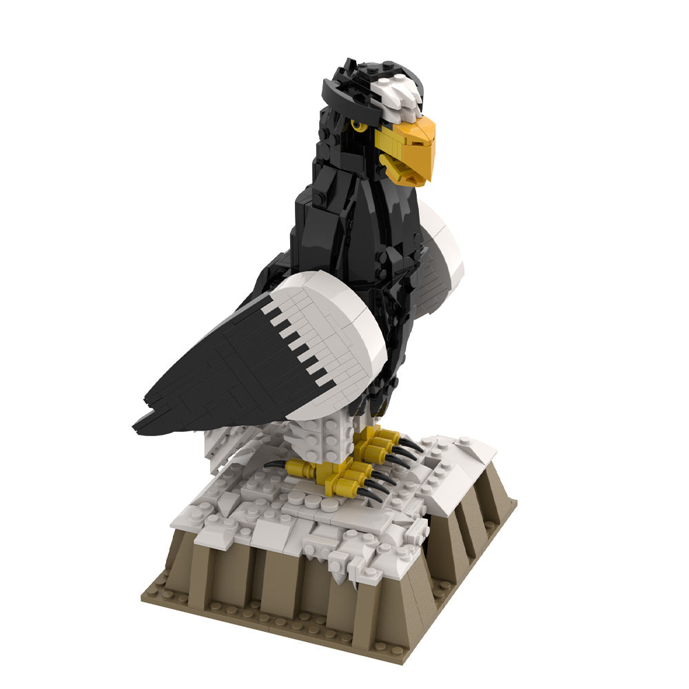 781PCS Steller's Sea Eagle MOC Building Block Bricks |MocPixel