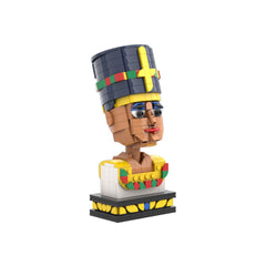 454PCS Nefertiti Egypt Queen MOC Building Block Bricks |MocPixel