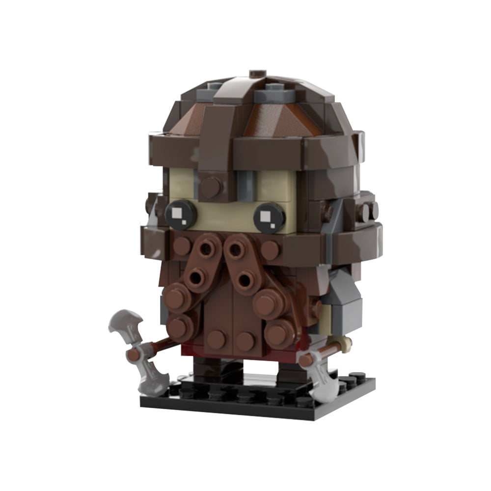 195PCS Gimli Brickheadz MOC Building Block Bricks |MocPixel