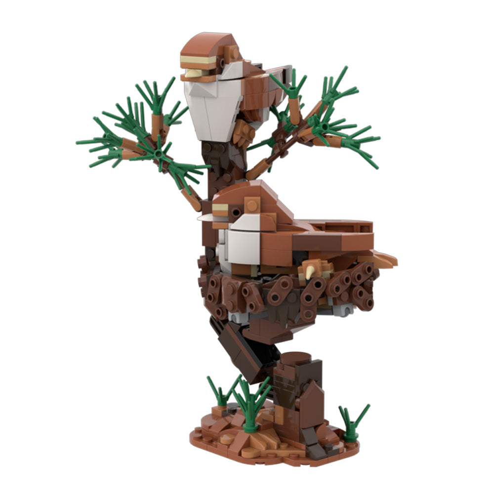 404PCS Two Little Birds MOC Building Block Bricks |MocPixel