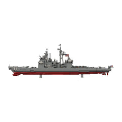1756PCS Ticonderoga - Cg-72 Uss Vella Gulf MOC Building Block Bricks |MocPixel