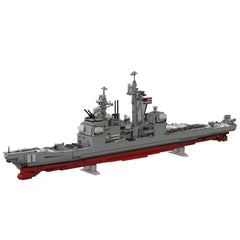 1756PCS Ticonderoga - Cg-72 Uss Vella Gulf MOC Building Block Bricks |MocPixel