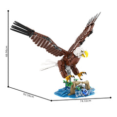 1358PCS Birds - Eagle MOC Building Block Bricks |MocPixel