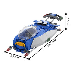 286PCS MIS010_Classic_Space MOC Building Block Bricks |MocPixel