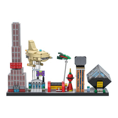 759PCS Skyline of Futureama MOC Building Block Bricks |MocPixel