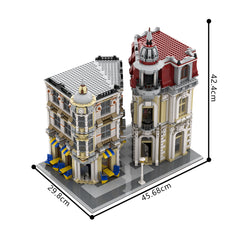 4002PCS Corner Alley MOC Building Block Bricks |MocPixel