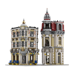 4002PCS Corner Alley MOC Building Block Bricks |MocPixel