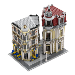 4002PCS Corner Alley MOC Building Block Bricks |MocPixel