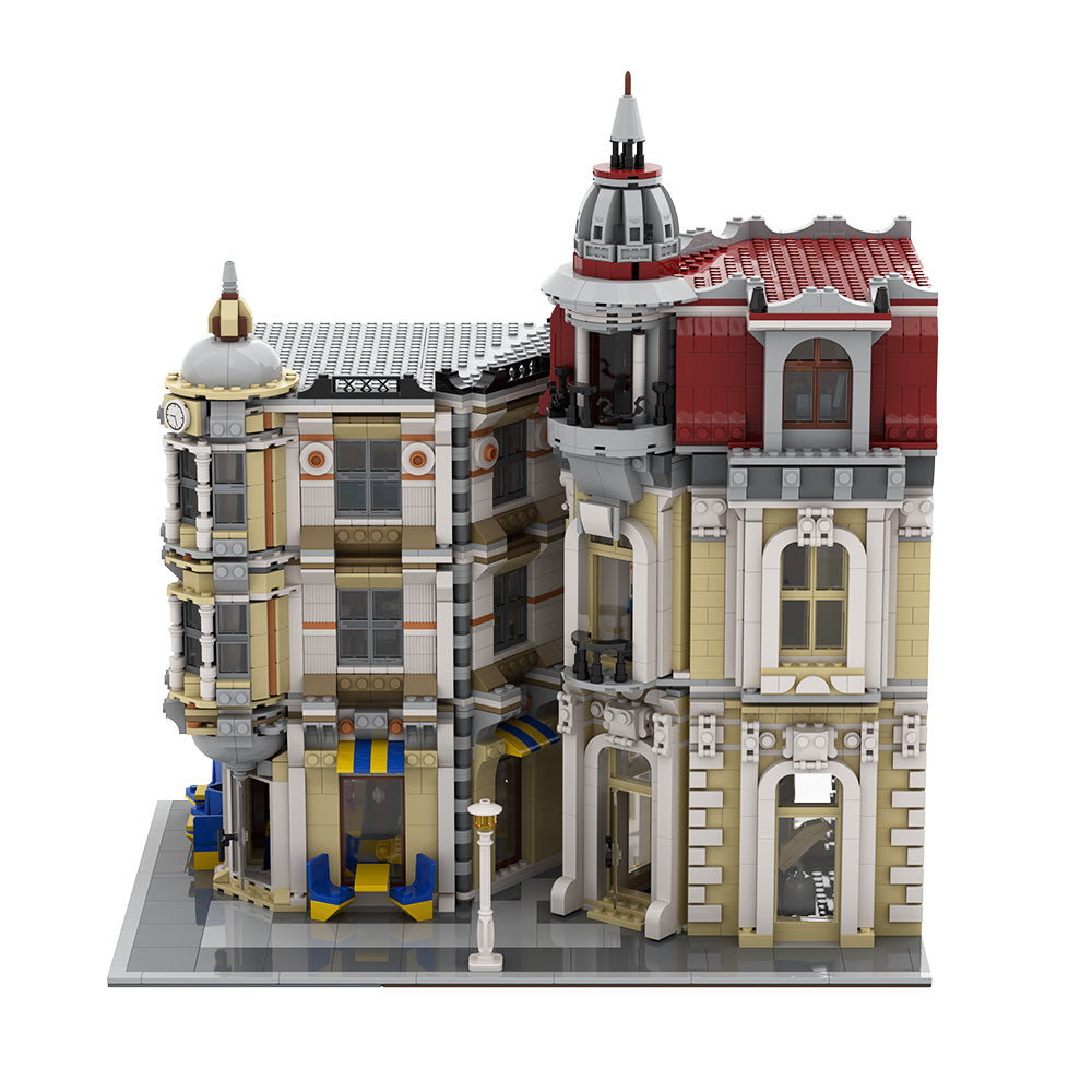 4002PCS Corner Alley MOC Building Block Bricks |MocPixel