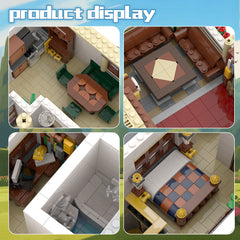 3602PCS Classicistic Villa MOC Building Block Bricks |MocPixel