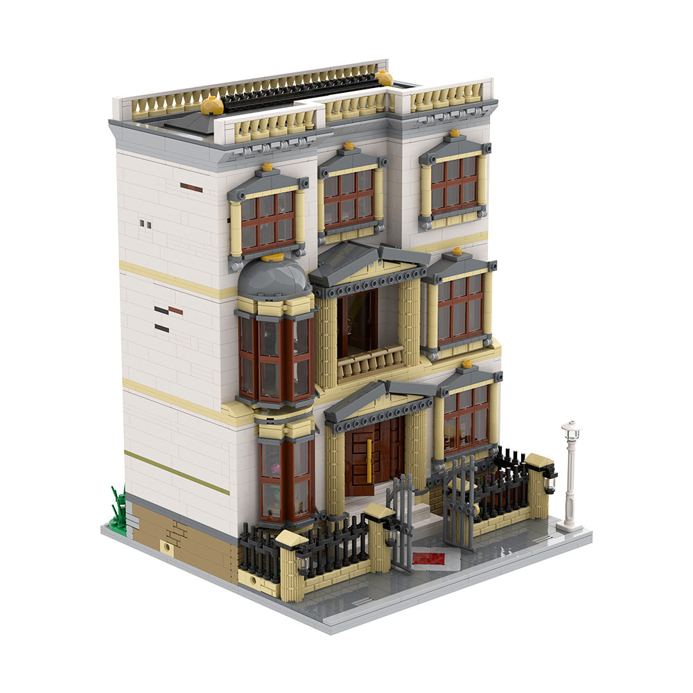 3602PCS Classicistic Villa MOC Building Block Bricks |MocPixel