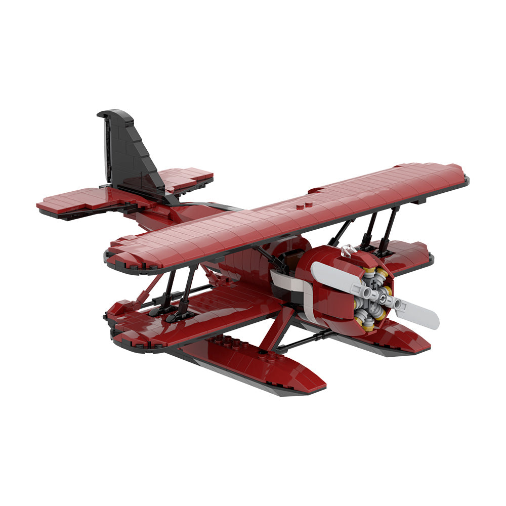 620PCS Acrobatic seaplane MOC Building Block Bricks |MocPixel