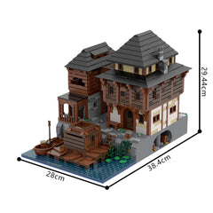 3506PCS Port Tavern MOC Building Block Bricks |MocPixel