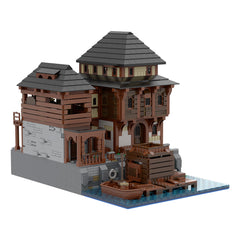 3506PCS Port Tavern MOC Building Block Bricks |MocPixel