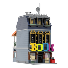 1975PCS Little Bookshop MOC Building Block Bricks |MocPixel