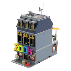 1975PCS Little Bookshop MOC Building Block Bricks |MocPixel