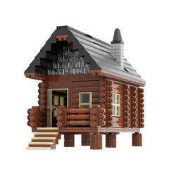 898PCS Wood Cabin MOC Building Block Bricks |MocPixel