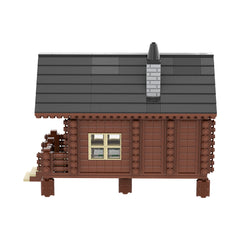 898PCS Wood Cabin MOC Building Block Bricks |MocPixel