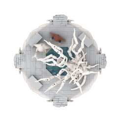 1142PCS White City Courtyard MOC Building Block Bricks |MocPixel
