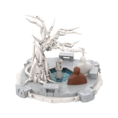 1142PCS White City Courtyard MOC Building Block Bricks |MocPixel
