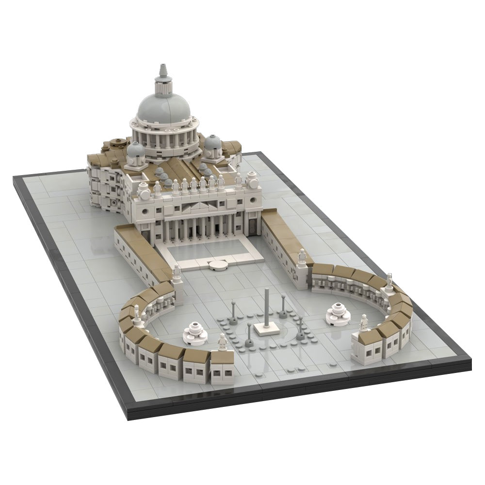 1471PCS Saint Peter'S Basilica MOC Building Block Bricks |MocPixel