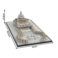 1471PCS Saint Peter'S Basilica MOC Building Block Bricks |MocPixel