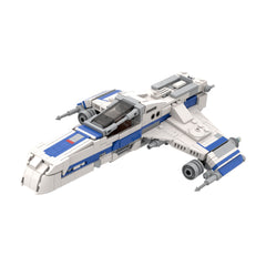 589PCS E WING - Minifigure Scale MOC Building Block Bricks |MocPixel