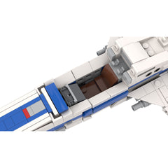 589PCS E WING - Minifigure Scale MOC Building Block Bricks |MocPixel