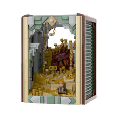 1518PCS Book Nook - Smaug MOC Building Block Bricks |MocPixel