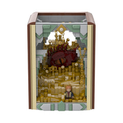 1518PCS Book Nook - Smaug MOC Building Block Bricks |MocPixel