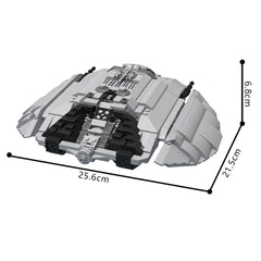 765PCS Cylon Raider - Midi (Classic Battlestar Galactica) MOC Building Block Bricks |MocPixel