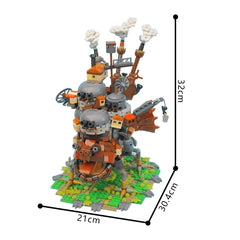 1243PCS Howl's Magic Castle MOC Building Block Bricks |MocPixel