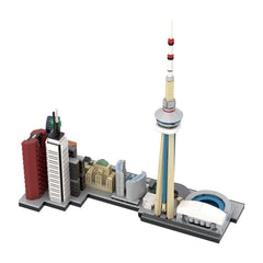 970PCS City Of Toronto Skyline MOC Building Block Bricks |MocPixel