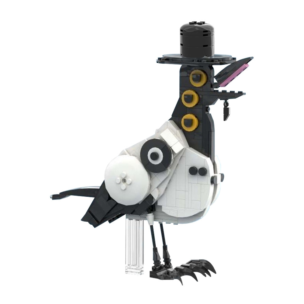 357PCS 'Sussie' Demonic Magpie - K-Pop Demon Hunters MOC Building Block Bricks |MocPixel