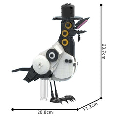 357PCS 'Sussie' Demonic Magpie - K-Pop Demon Hunters MOC Building Block Bricks |MocPixel
